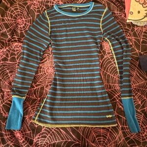 Striped Long Sleeve Top